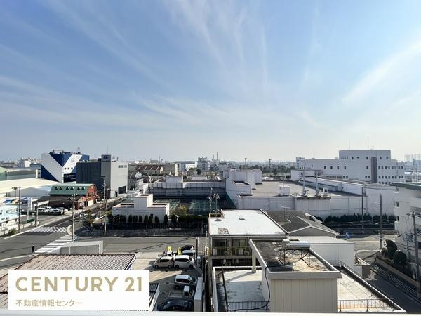 【その他】 | パークハイツ千島 | バルコニーからの眺望は良好！陽当りも良好です！！