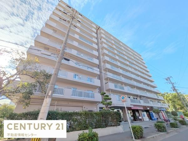 【外観】 | パークハイツ千島 | ●昭和５３年８月建築●ＳＲＣ造１１階建●総戸数１４４戸