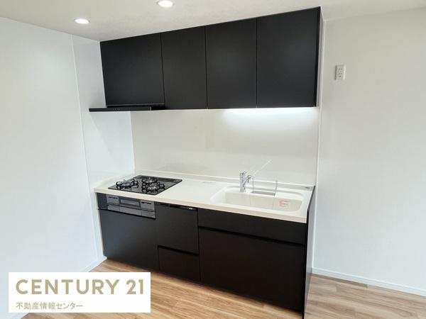 【キッチン】 | パークハイツ千島 | システムキッチン新調しています！食器洗乾燥機付きのシステムキッチンです！