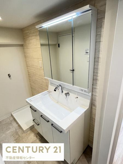 【独立洗面台】 | パークハイツ千島 | 洗面台も新調しております！