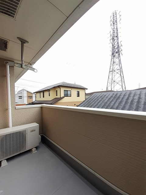 サニーガーデンのバルコニー