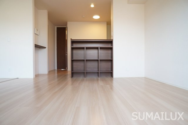 熊本市中央区平成１丁目のアパートの居間・リビング