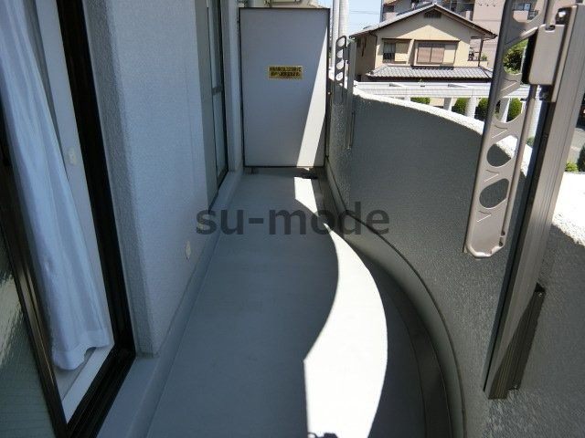 リファインドカースルのバルコニー