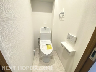 【トイレ】 | フェルティ・パーク伊丹昆陽 | 新品のトイレです♪温水洗浄便座です！水廻り全てが新品で気持ちよくご入居していただけます(^^)
