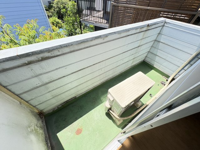 美工中山ハイツのバルコニー