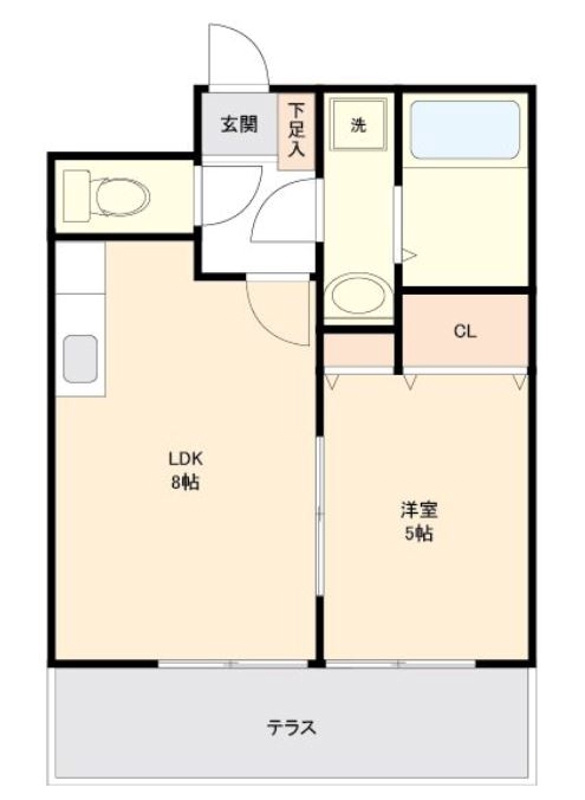 ランドベアー21Ⅱの間取り