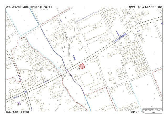 箕郷町生原　売地のその他