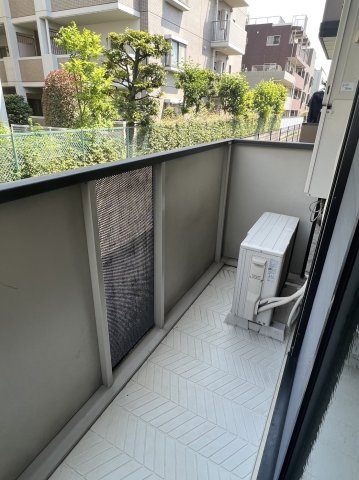 クレールフォンテのバルコニー