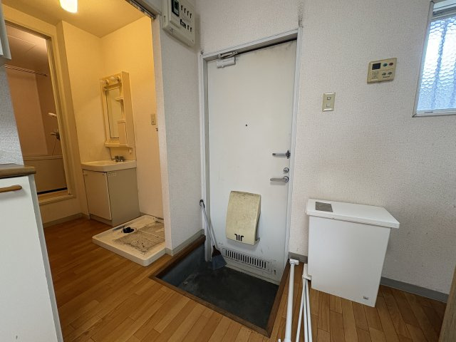エクレールＡ棟の玄関