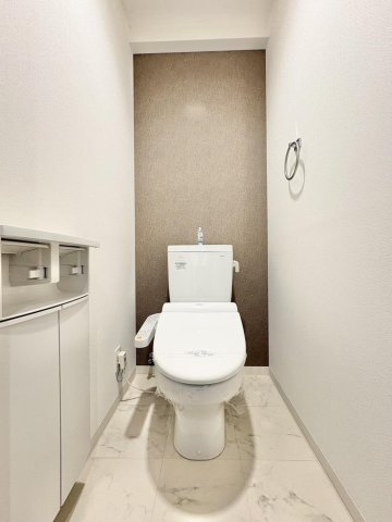 熊本市南区近見８丁目の賃貸マンションのトイレ