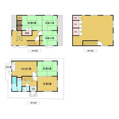  | 岩倉三宅町　土地【建築条件なし・上物あり】 | 建物間取り