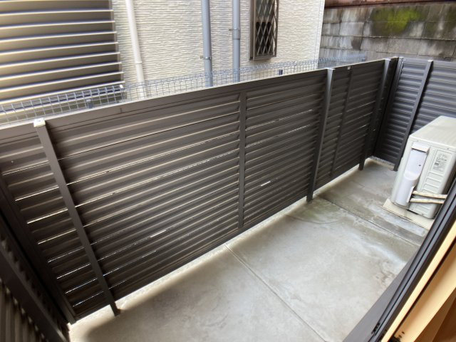 シャトルブランのバルコニー