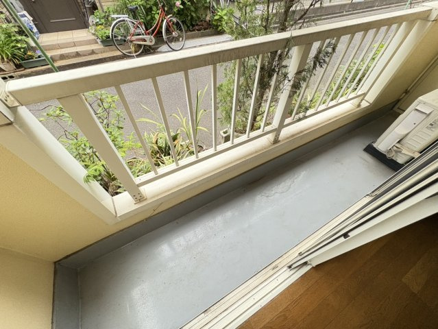 サラスバティ・辻井のバルコニー