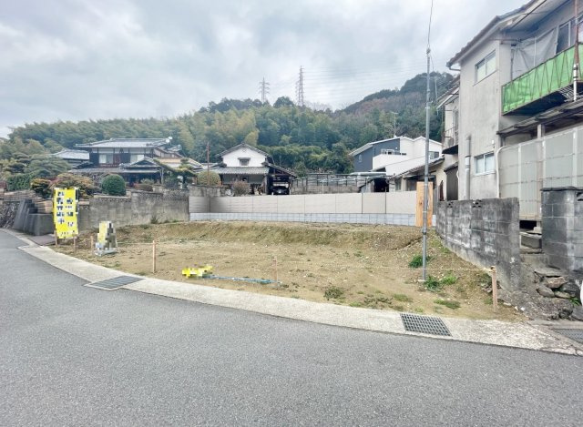 ★限定２区画★建物プラン例あり★間取り変更可能です★建築条件付き売土地★山科区小山御坊ノ内町の外観|現況 更地(令和６年２月撮影)