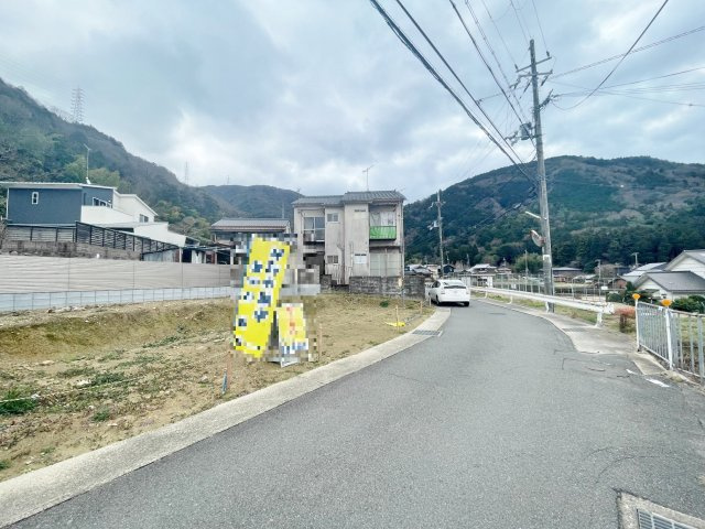 ★限定２区画★建物プラン例あり★間取り変更可能です★建築条件付き売土地★山科区小山御坊ノ内町の前面道路含む現地写真|前道(令和６年２月撮影)