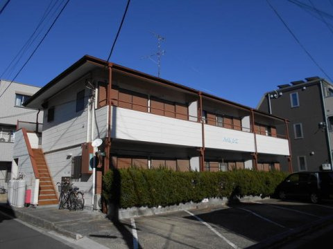 ハイム・ルーエA棟のバルコニー