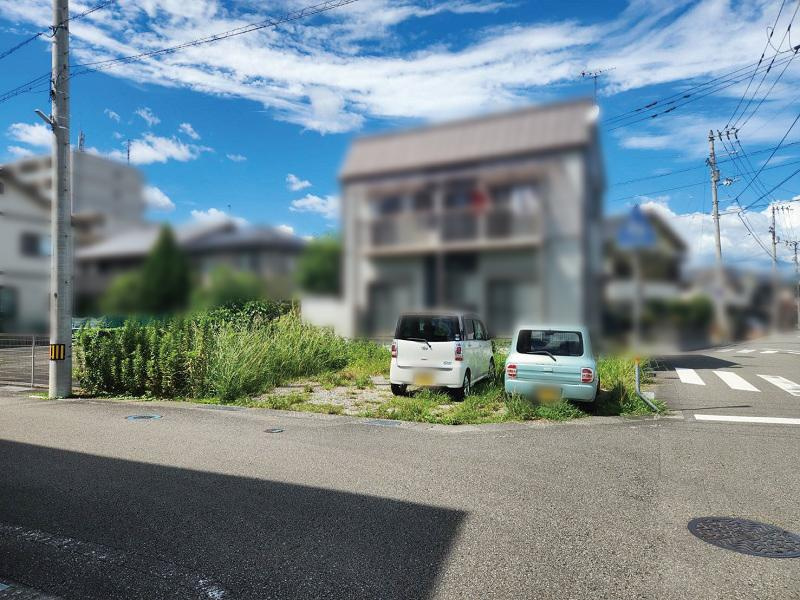 高知市百石町2丁目の外観|南東角地で開放的です。