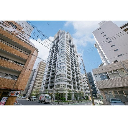 ＫＤＸレジデンス大濠ハーバービュータワーの外観