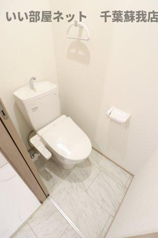 Ｓマリーナー蘇我のトイレ|ゆったりとした空間のトイレです