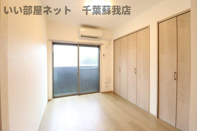 Ｓマリーナー蘇我の寝室|使い勝手のいい寝室です