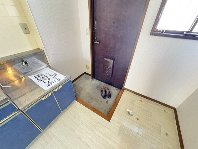 プラムハウスⅠの玄関