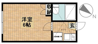 【間取り】 | ジョイフルオークラNo.17