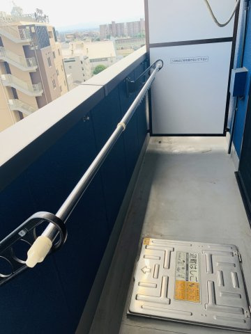 アートヒルズのバルコニー