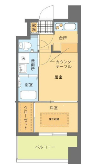 【間取り】 | エステートモア天神