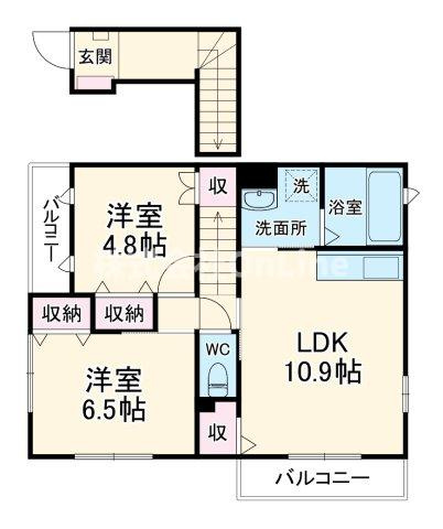 amabileの間取り