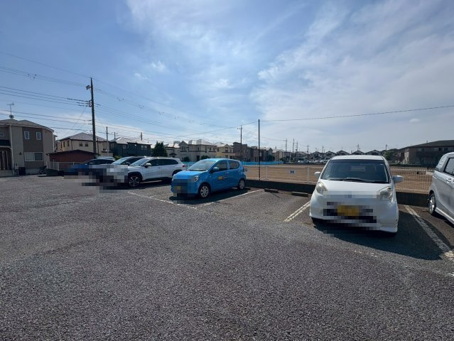 サンハイツ北方Ａの駐車場
