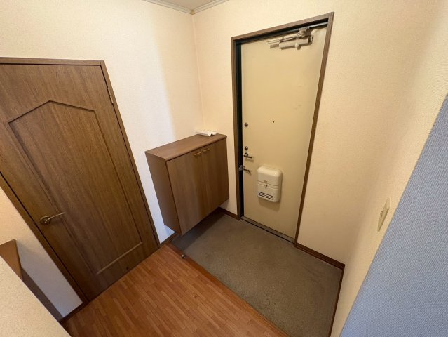 サンハイツ北方Ａの玄関
