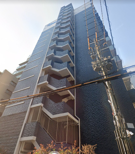 大阪市中央区内淡路町１丁目の賃貸マンションの外観