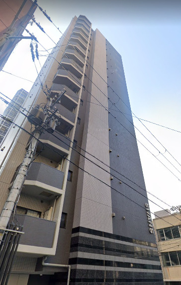 大阪市中央区糸屋町１丁目の賃貸マンションの外観