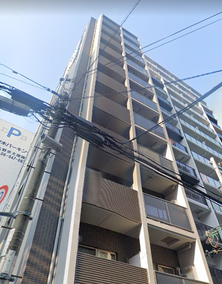 大阪市中央区船越町２丁目の賃貸マンションの外観