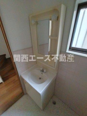 【洗面所】 | 瓢箪山町貸家