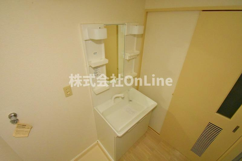 サンフローラの独立洗面台