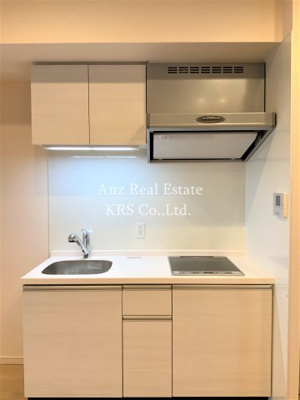 【キッチン】 | アビエール松屋町 | 2口IHコンロで安心♪お掃除がラクですね！