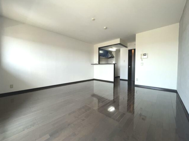 熊本市東区長嶺西２丁目の賃貸マンションの居間・リビング