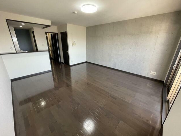 熊本市東区長嶺西２丁目の賃貸マンションの居間・リビング