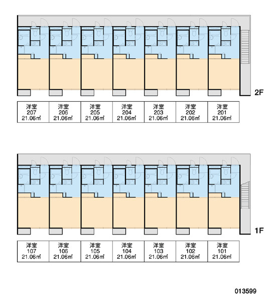 レオパレスWinの区画図|画像3