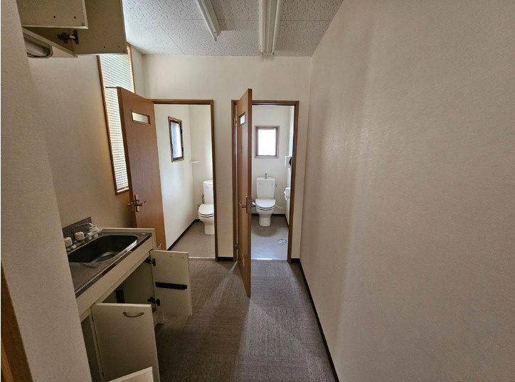 ⼤津市唐崎1丁⽬ 1棟テナントのトイレ|トイレです