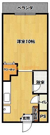 コーポラス坂井の間取り