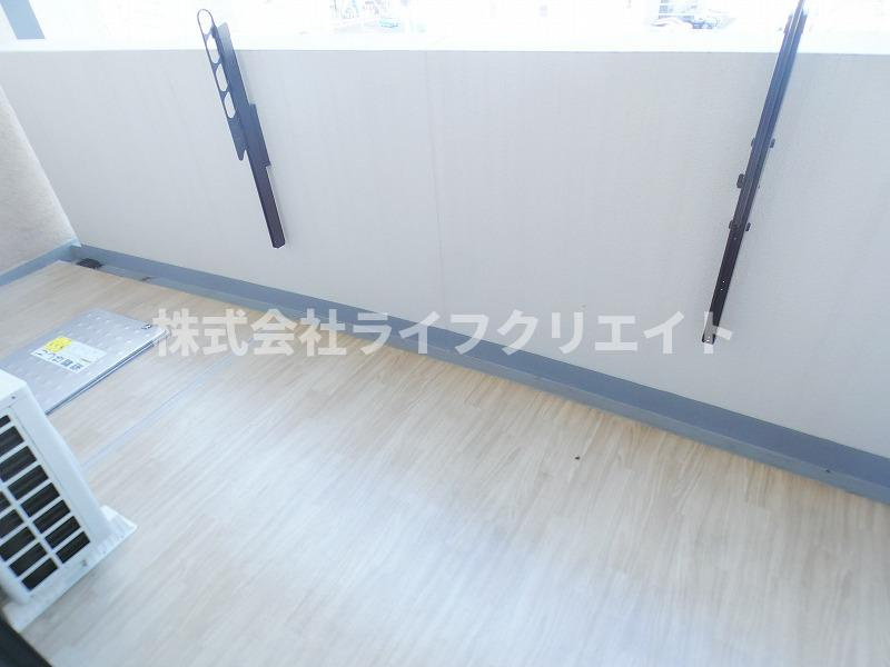 ザ・ヒルズ豊田駅前レジデンスのバルコニー