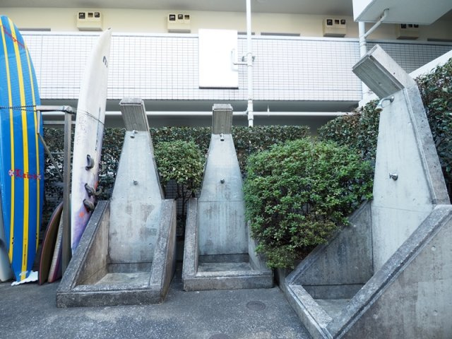 海見え！ライオンズマンション長者ヶ崎海岸海岸の設備|共用施設（屋外シャワー）