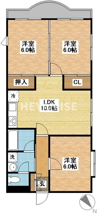 シャル夢館高尾の間取り