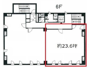 草津市大路２丁目の事務所の間取り