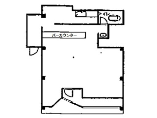 湖南市水戸町の店舗一部の間取り