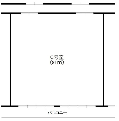 守山市守山４丁目の店舗事務所の間取り