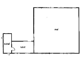 守山市守山４丁目の店舗事務所の区画図