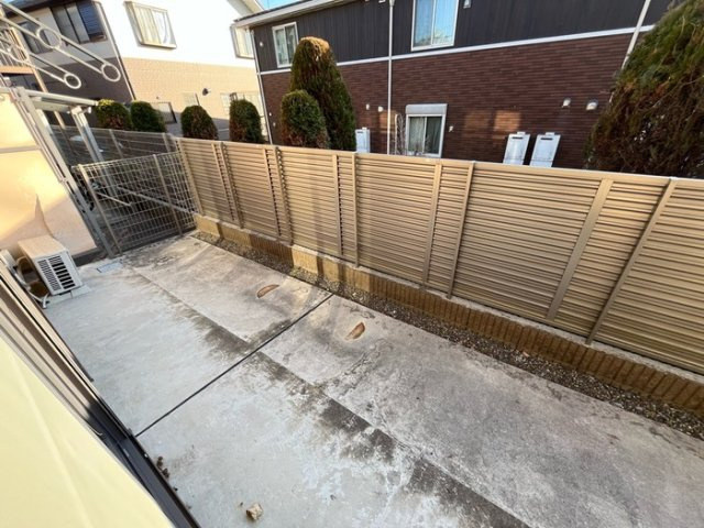 ゲートパレスのバルコニー